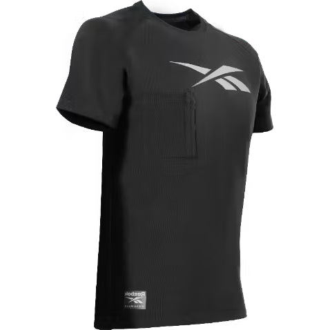 Reebok Strick-T-Shirt 003 Lockup schwarz | schwarz | Größe 2xl - 690774744820