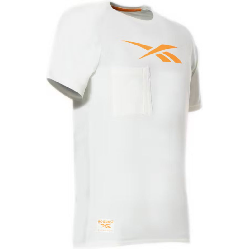 Reebok Strick-T-Shirt 003 Lockup weiß | weiß | Größe S - 690774740792