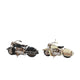 Motor cremeschwarzes Metall 28x10,5x15cm