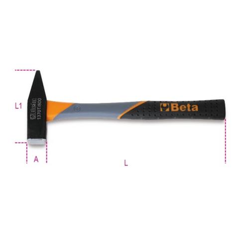 Beta Hamer 300 Gramm Plastikstahl