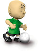 Snoopy Peanuts Charlie Brown Fußballer