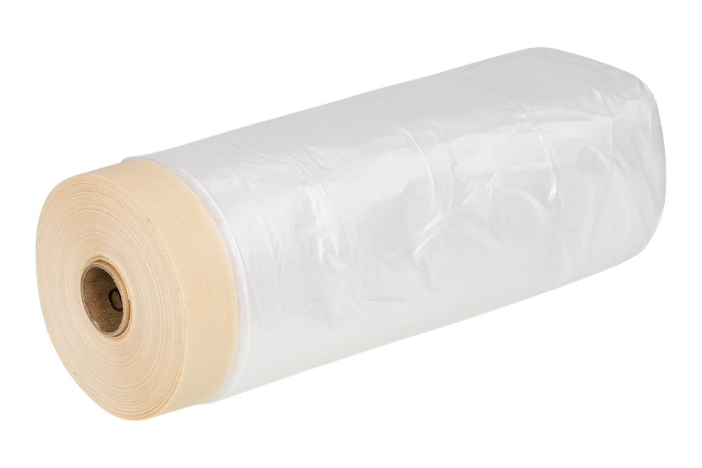 HSV 0140 Rolle Abdeckfolie + Abdeckband | 33m x 30cm - 2.12.0140.03