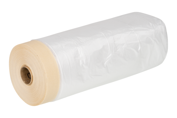 HSV 0140 Rolle Abdeckfolie + Abdeckband | 33m x 180cm - 2.12.0140.18