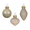 Decoris Weihnachtskugeln Mini Ø3cm Glasperle 9St