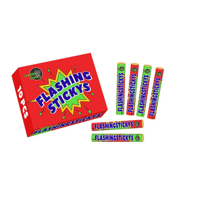 Partyfeuerwerk, Feuerwerk, blinkende Stickies
