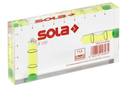 Sola Architekten Wasserwaage R100 transparent