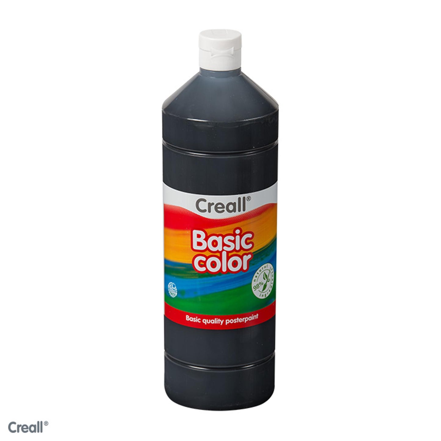 Grundlegende Plakkaat -Farbe schwarz 500 ml