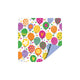 Kassenplan beschichtetes Geschenkpapier doppelseitig 50cm 100m - Luftballons blau
