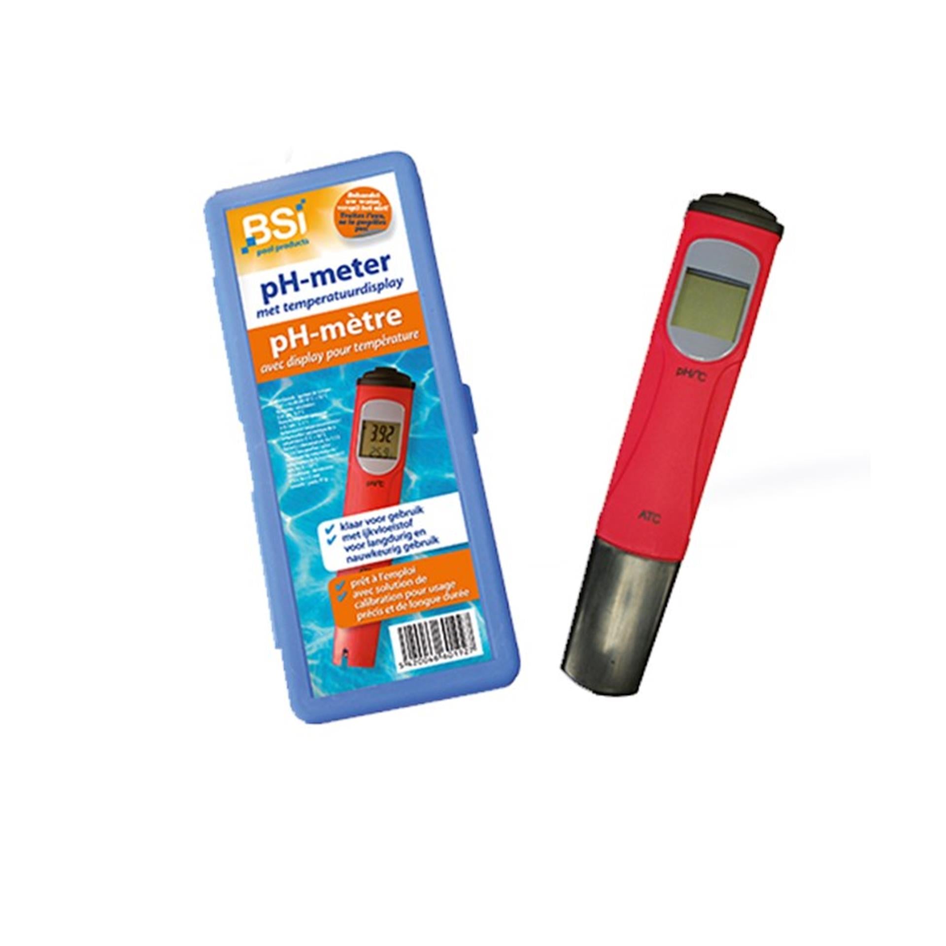 Bsi pH-Meter digital + Temperaturmessgerät