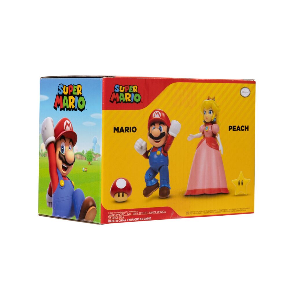Super Mario Super Mario Figuren Mario und Pfirsich