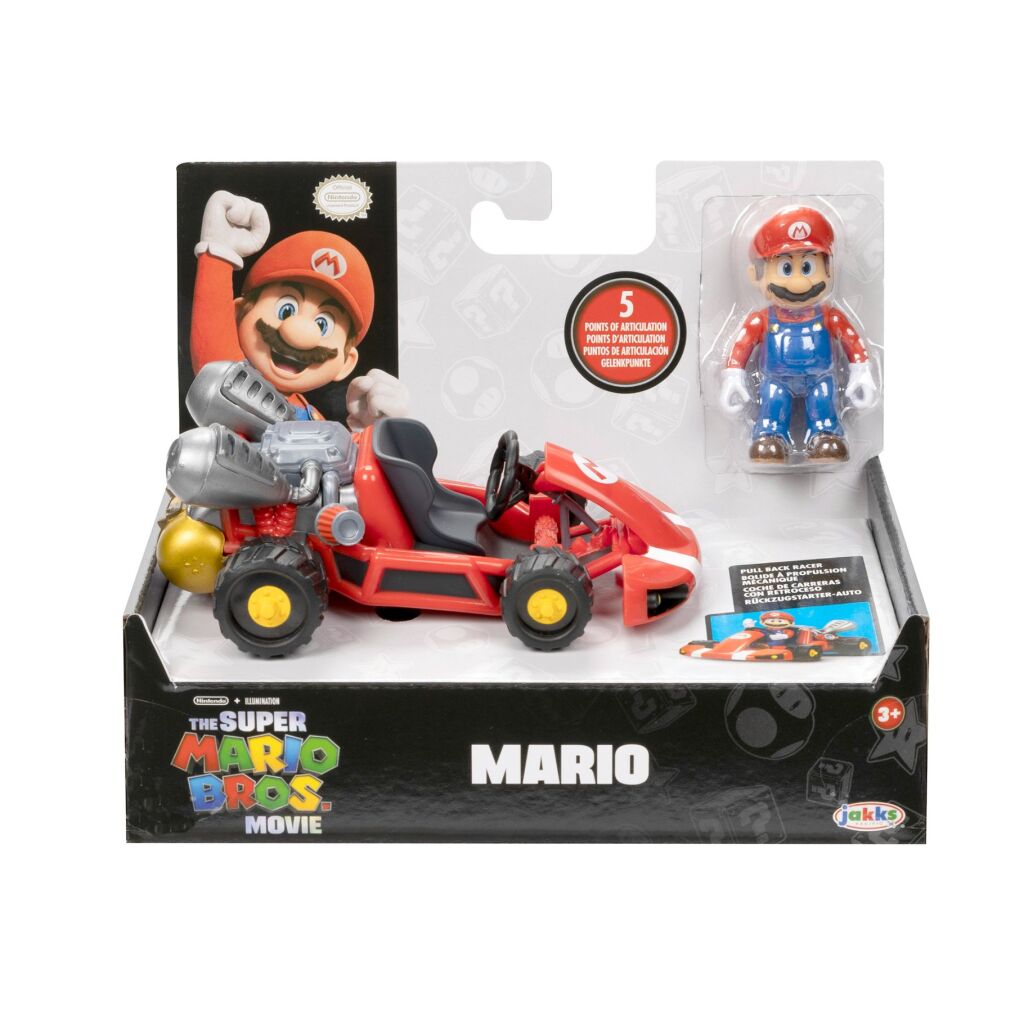 Super Mario Super Mario Filmfahrzeug mit Figur