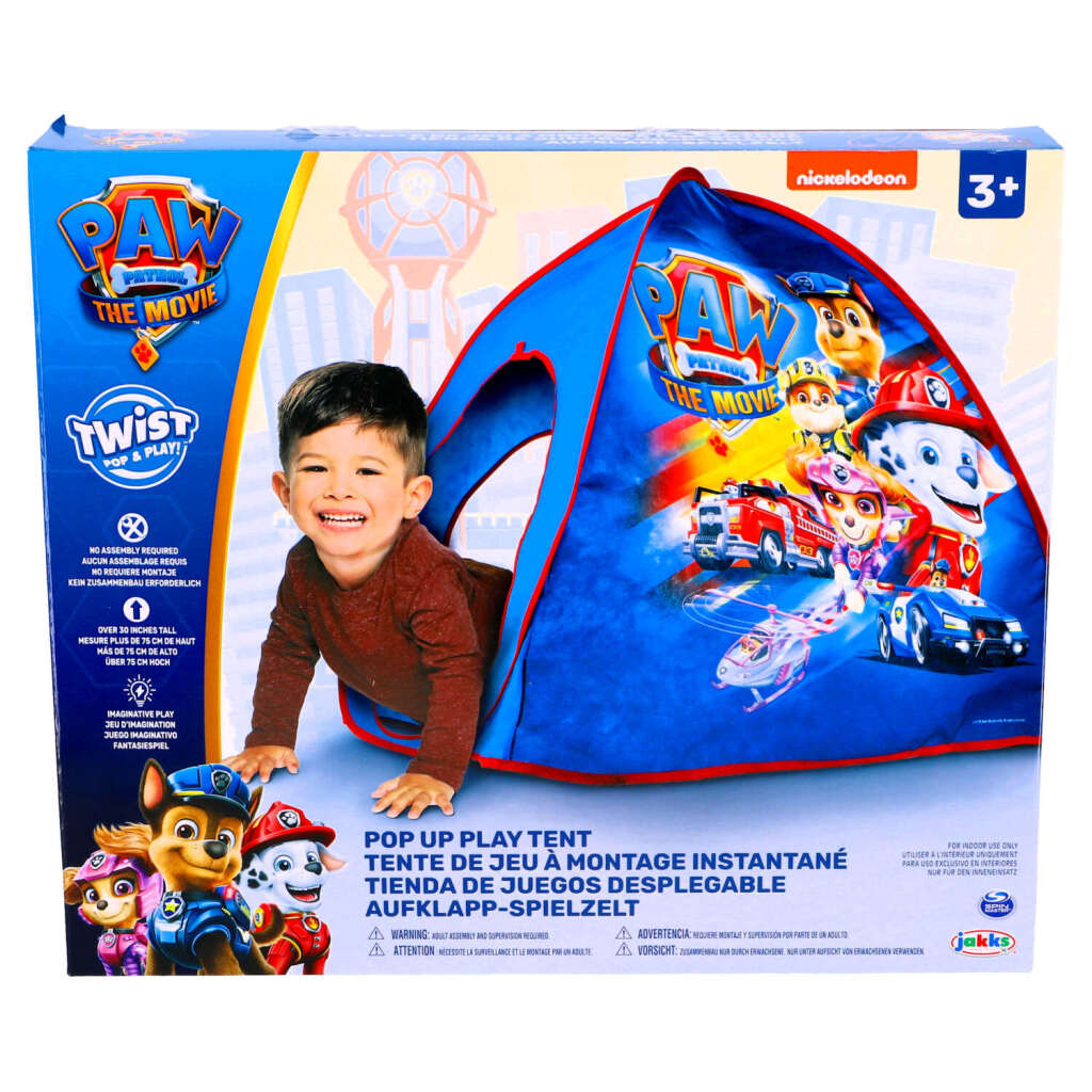 Paw Patrol Popup Zelt blau rot