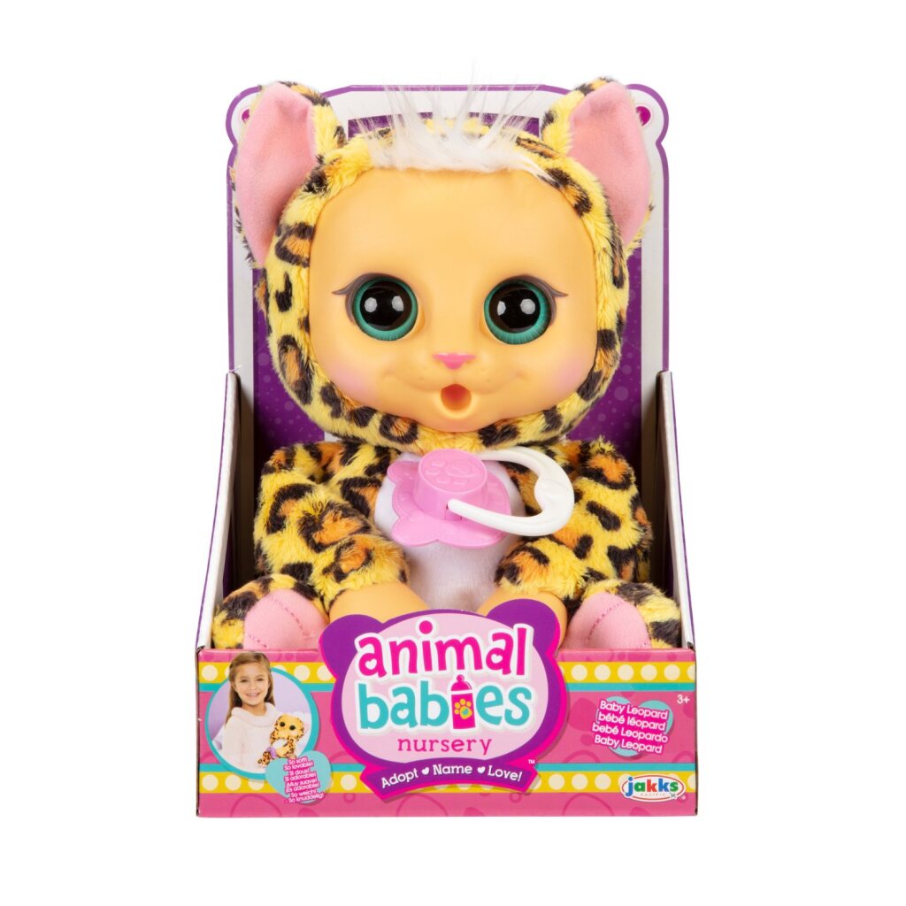 Jakks Jaks Tierbabys Leopard + Klang