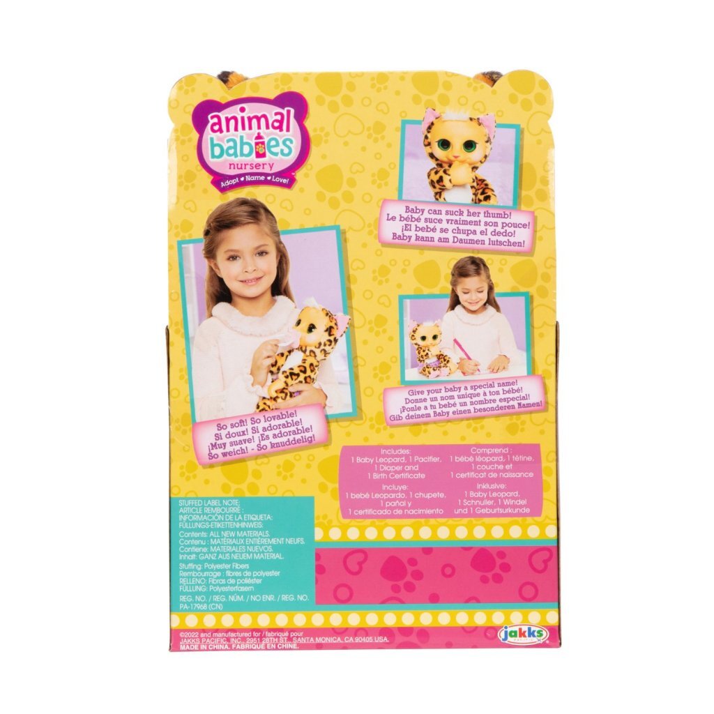 Jakks Jaks Tierbabys Leopard + Klang