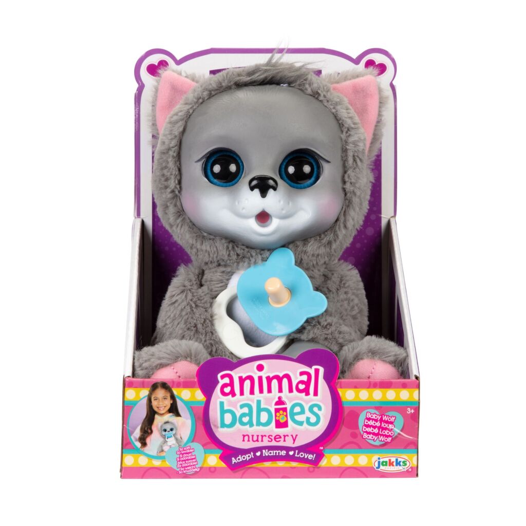Jakks Jaks Tierbabys Wolf + Sound