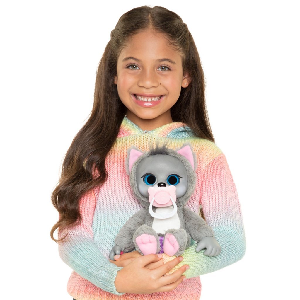 Jakks Jaks Tierbabys Wolf + Sound