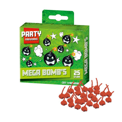 Partyfeuerwerk, Megabomben