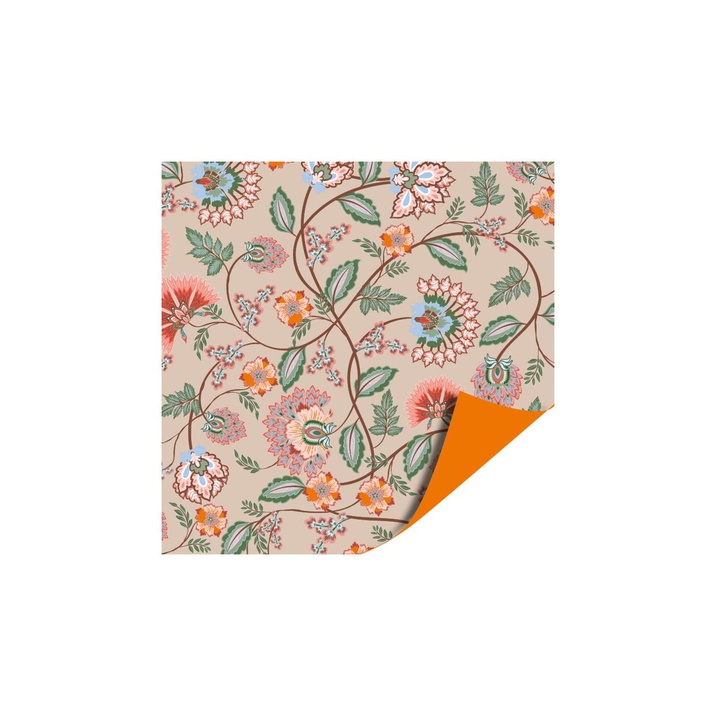 Kassenplanzählerrolle 40cm 100m Boho Bloom Orange