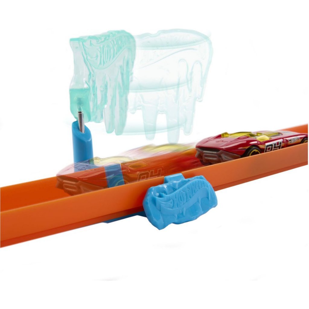 Hot Wheels Track Builder Icy Crash Set