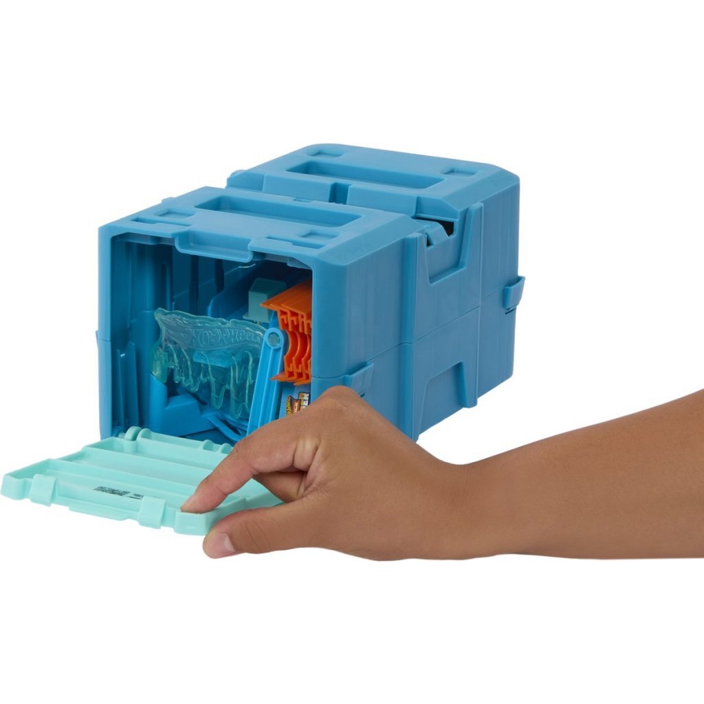 Hot Wheels Track Builder Icy Crash Set
