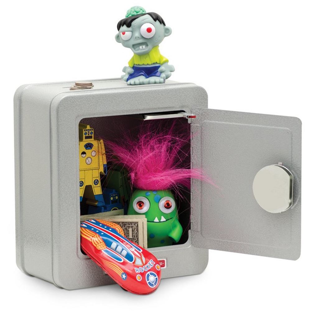 Safe mit Alarm 19,5x22x14,5 cm