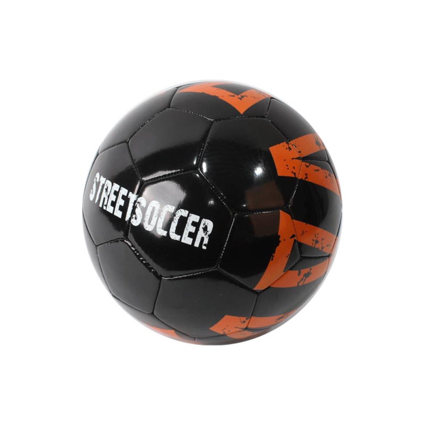 Fußball PVC Straßenfußball Größe 5 schwarz