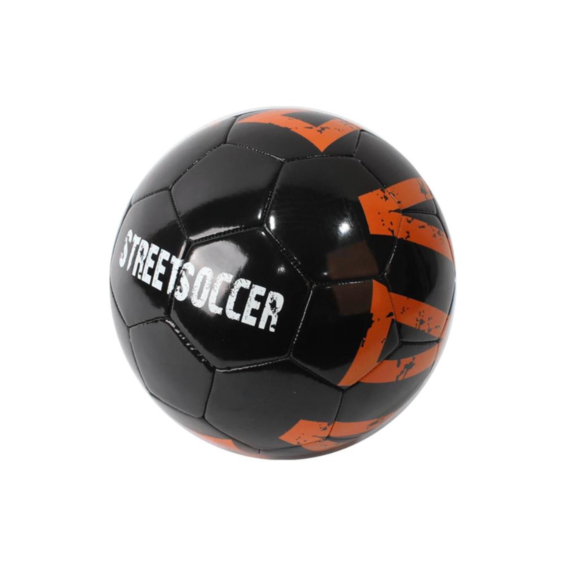 Fußball PVC Straßenfußball Größe 5 schwarz