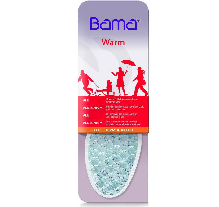 Bama Einlegesohle Alu Thermal Air Tech Metallic 46