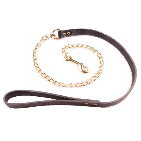 Produkte Stirnbandlinie für Prüfhalsband Leder schwarz