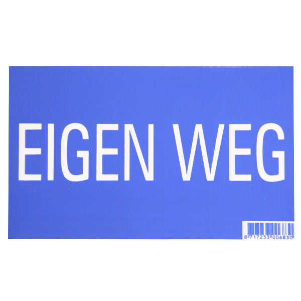 Unterschreiben Sie Ihren eigenen Weg