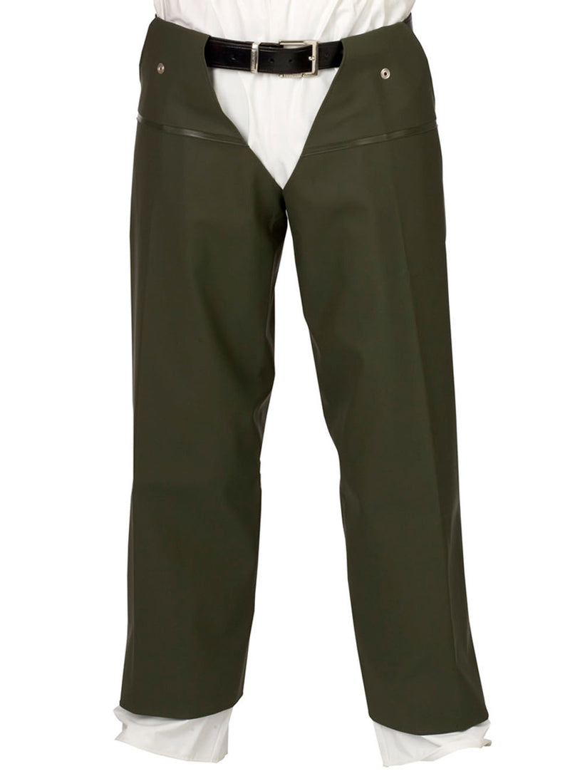Beinbeine Polyester PVC grün pro Paar