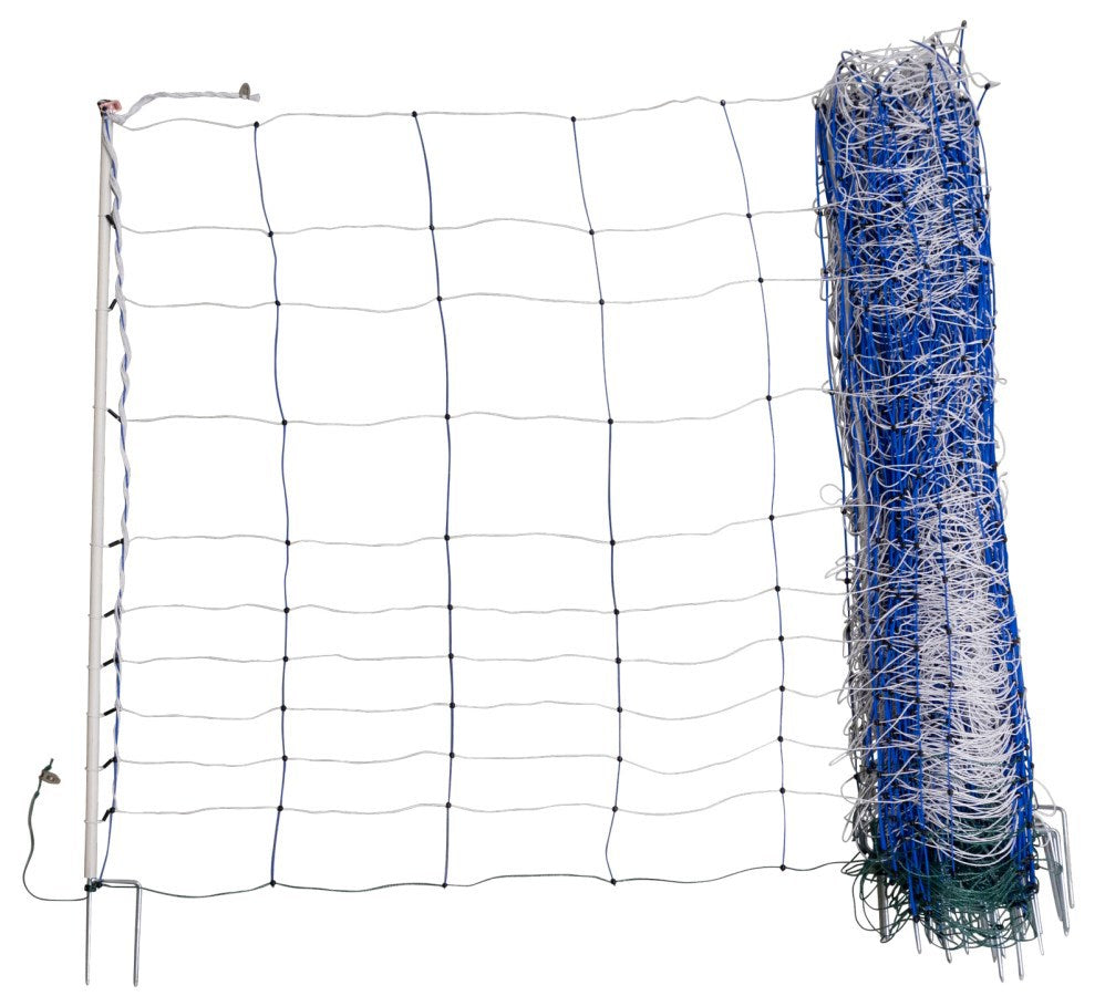 Ako Titannet 145 blau weiß 25m 145cm Doppelstift