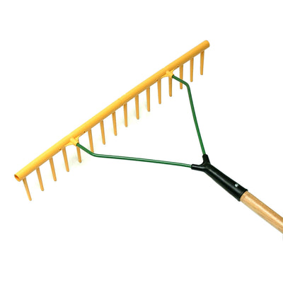 Mm Eurotool Polyrechen gerade 16tds mit Stiel 160cm