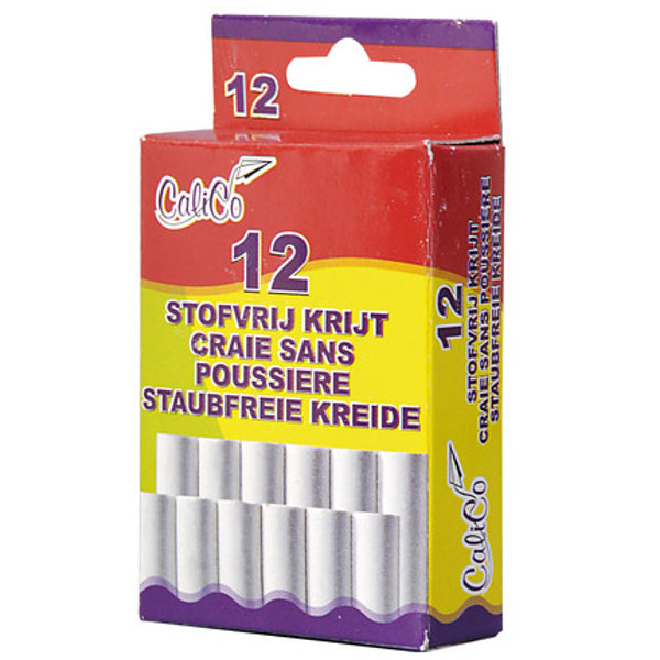 Basic Tafelkreide weiß 12 Stk