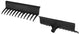 Mm Eurotool Kastenschaber Rechen schwarz 40cm