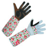 Keron Rosen-Brennnessel-Handschuh mt8m Rosegarden lange Stulpe