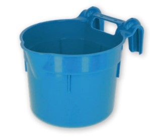 Hangon Futternapf aus Kunststoff, Königsblau, 8 l