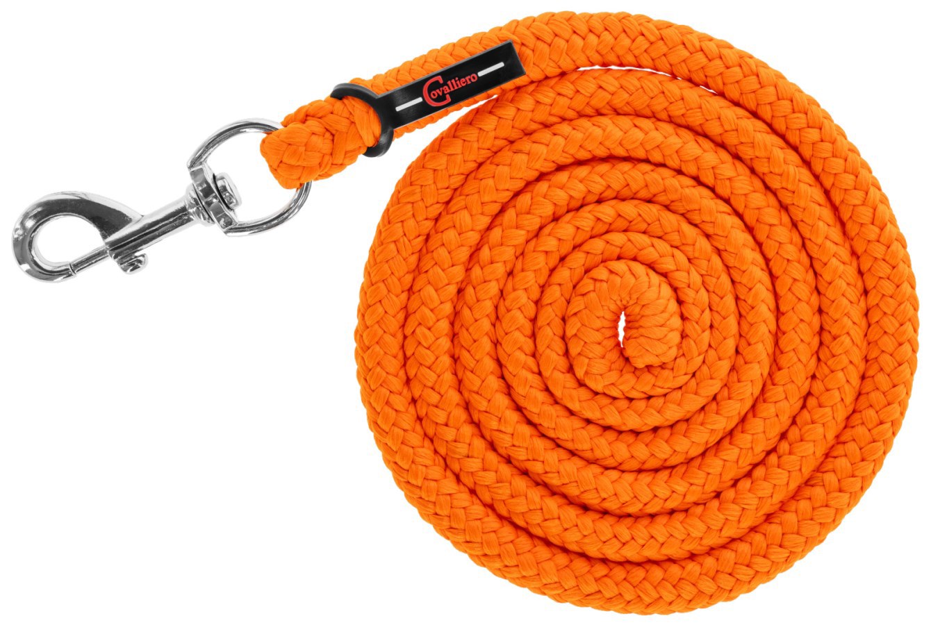 Lieferleine mit Karabiner Nilpferd orange