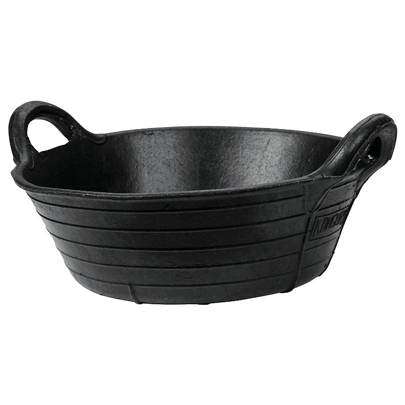 Gummifutternapf schwarz 11l