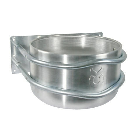 Rundwandiger Futternapf aus Aluminium