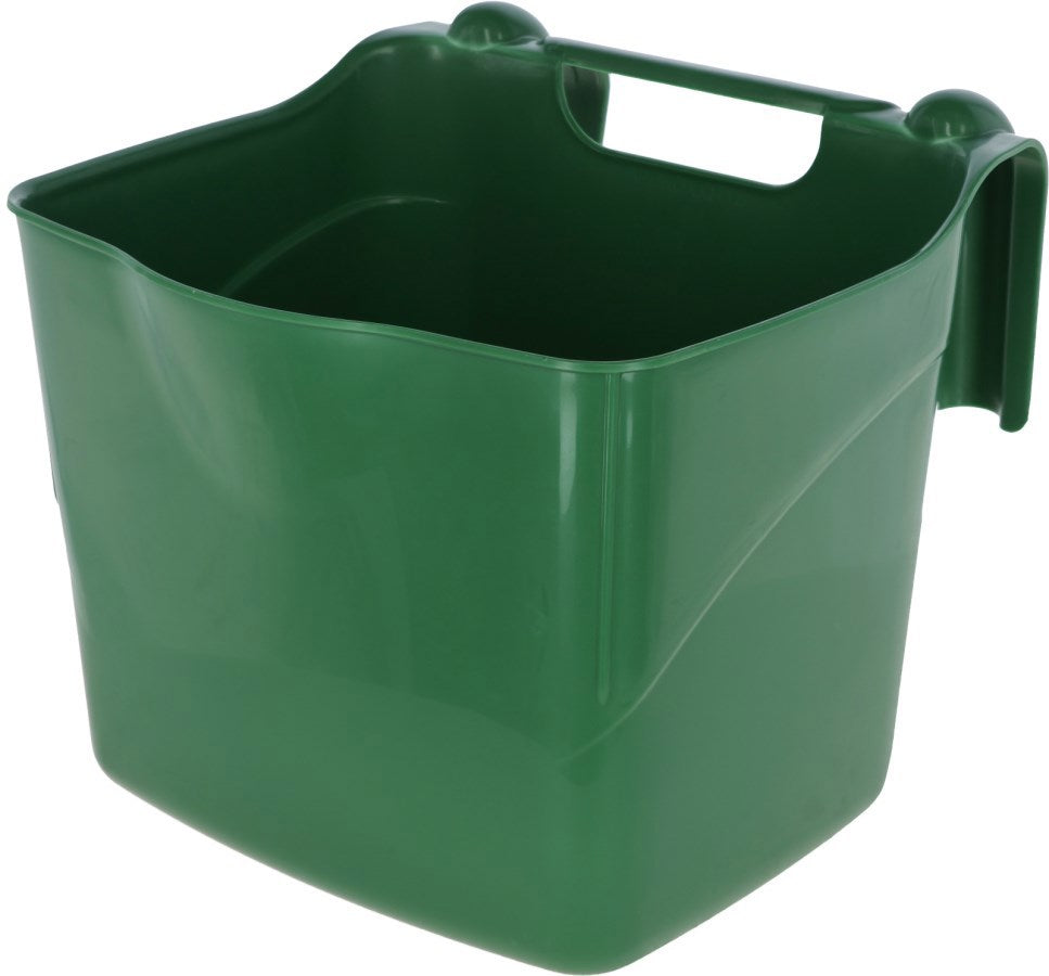 Hangon Futternapf aus Kunststoff grün 22l