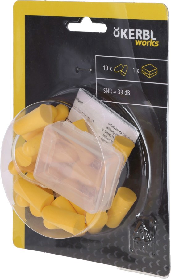 Kerbl Ohrstöpsel orange 20 Stück