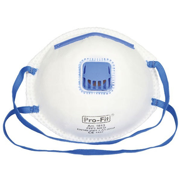 Staubmaske mit Ventil harmloser Feinstaub ffp1 %c3%a0 3 Stk