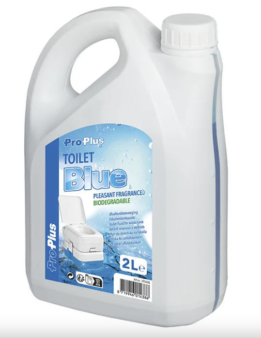 Toilettenflüssigkeit 2 Liter Abwassertankzusatz blau