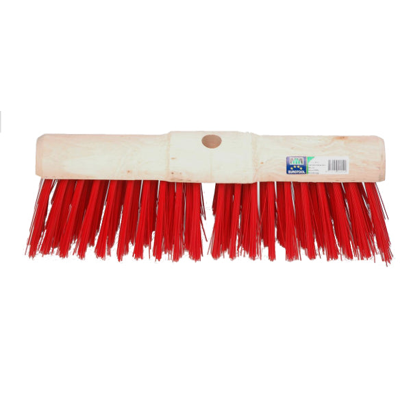 Mm Eurotool Kommunalbesen 45cm Kunstfaser rot mm