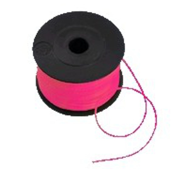 Mauerdraht Nylon 1mm hellrosa 50m