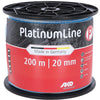 Ako Platinumline Schreckband 20 mm Weiß-Blau 200 m