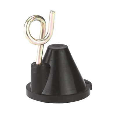 Ako-Topisolator mit Metallring oval, 25 Stück