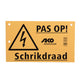 Ako-Schild: Vorsicht vor Elektrozaun