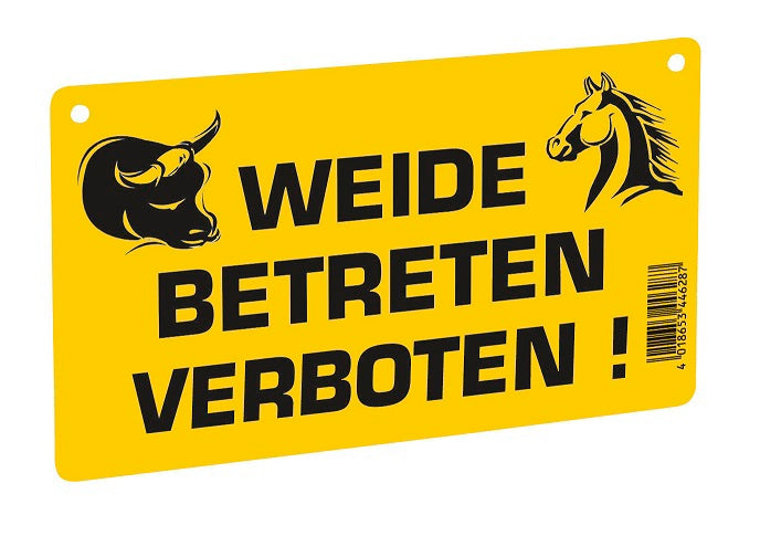 Ako-Warnschild, Zutritt verboten
